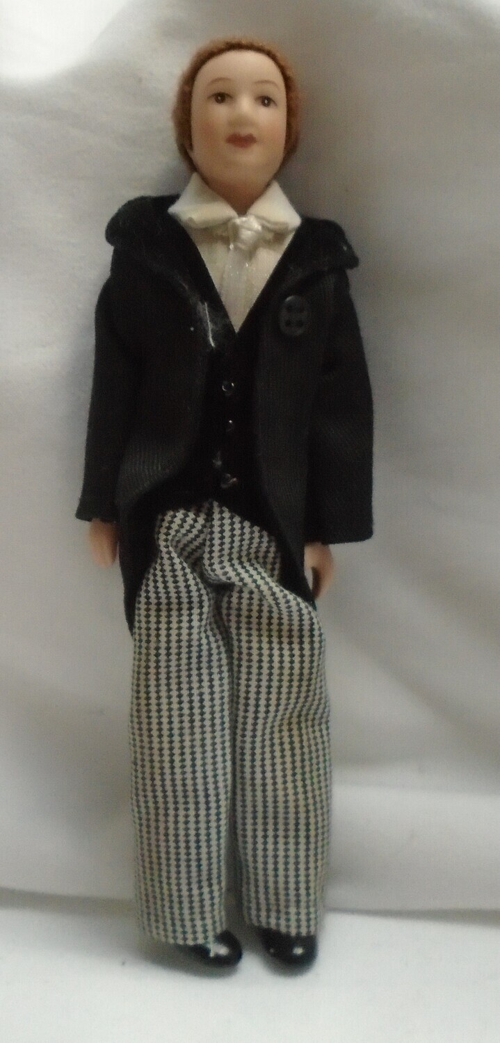 PRE-LOVED MAN IN DOGTOOTH TROUSERS