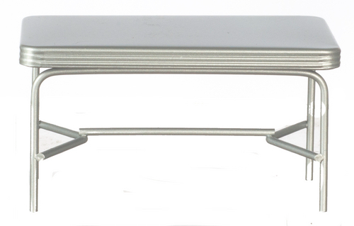 1950'S STYLE METAL TABLE