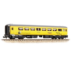 Graham Farish 374-740 BR Mk2F TSO Tourist Second Open Network Rail Yellow
