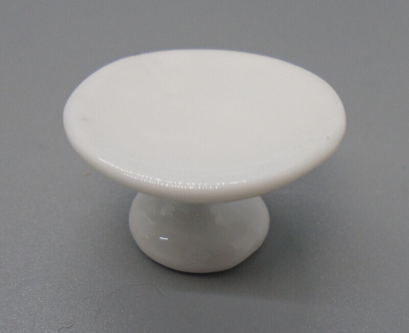 WHITE CERAMIC CAKE STAND