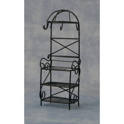 KITCHEN PAN STAND IN BLACK