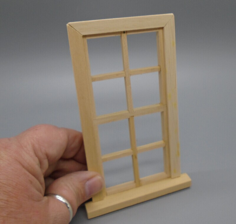 8 PANE WINDOW WITH WINDOW SILL
