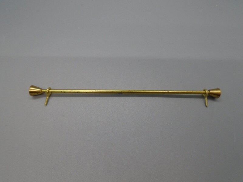 METAL CURTAIN POLE (TARNISHED)