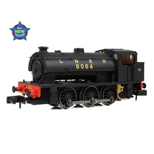 EFE Rail E85507 WD Austerity (J94) Saddle Tank 8064 LNER Black (LNER Revised)
