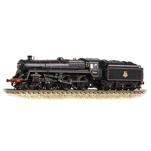 Graham Farish 372-730A BR Standard 5MT with BR1C Tender 73069 BR Lined Black (Early Emblem)