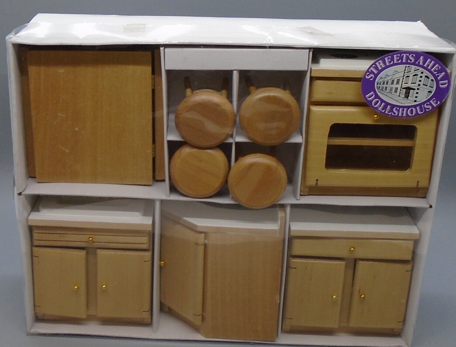 LIGHT PINE KITCHEN SET