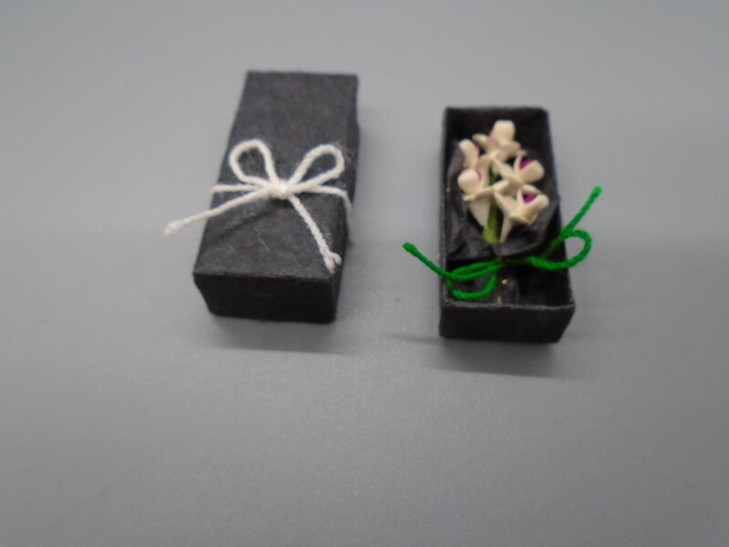 FLOWERS IN A GIFT BOX