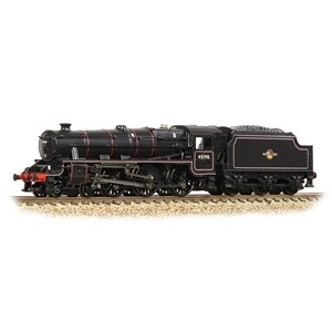 Graham Farish 372-137B LMS 5MT 'Black 5' with Welded Tender 45198 BR Lined Black (Late Crest)