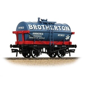 Bachmann 37-690 14T Tank Wagon 'Brotherton' Blue