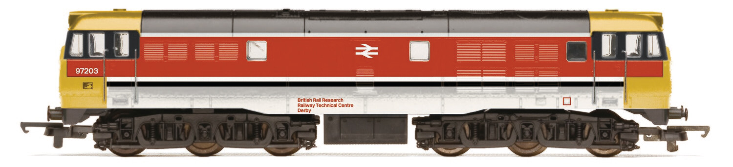 Hornby R30197 RailRoad Plus BR Departmental RTC Train Testing, Class 31, A1A-A1A, 97203 - Era 8