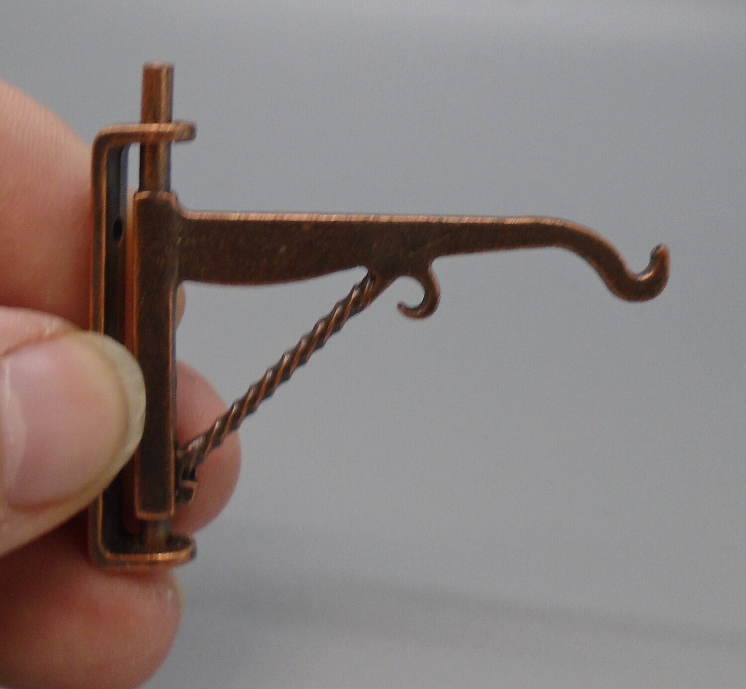 DARK ANTIQUE GOLD FINISH HANGING BRACKET