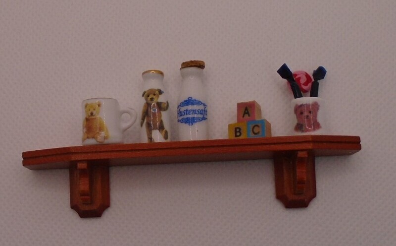 REUTTERS NURSERY SHELF  WITH ACCESSORIES