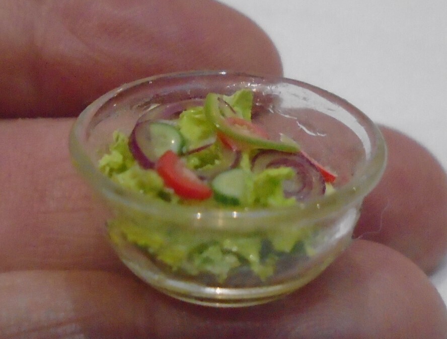 BOWL OF PREPARED SALAD