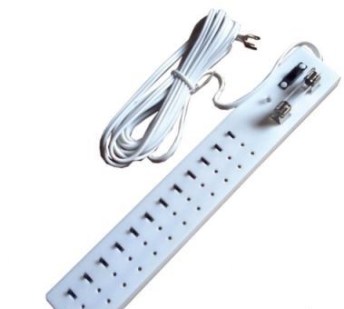Twelve Light Socket Strip & Test Bulb with individual switches.