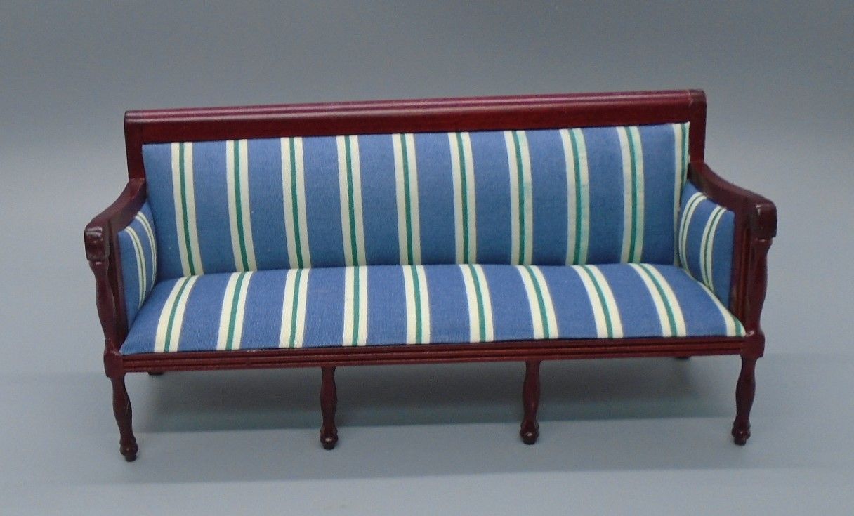 SHERATON SOFA IN REGENCY STRIPE