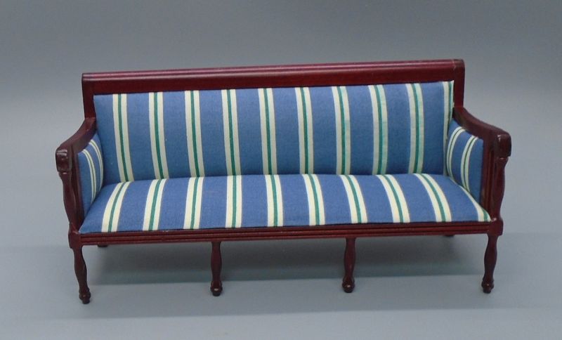 SHERATON SOFA IN REGENCY STRIPE