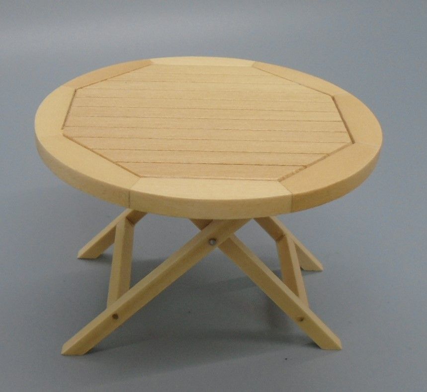 WOODEN GARDEN TABLE