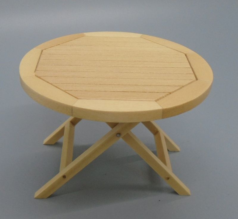 WOODEN GARDEN TABLE