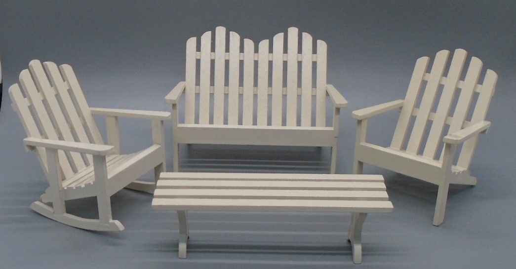 4 PC GARDEN FURNITURE SET