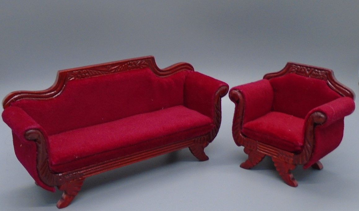 PARLOUR SOFA AND CHAIR