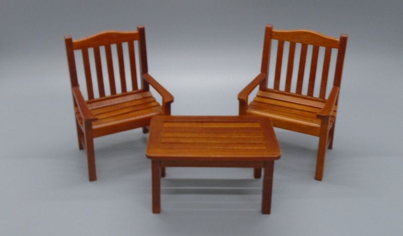 3 PC GARDEN FURNITURE