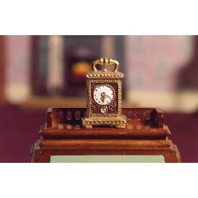 GOLD CARRIAGE CLOCK 4528