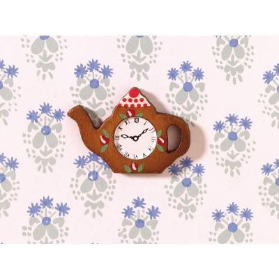 TEAPOT SHAPE WALL CLOCK 6275 TEAPOT SHAPE WALL CLOCK 6275