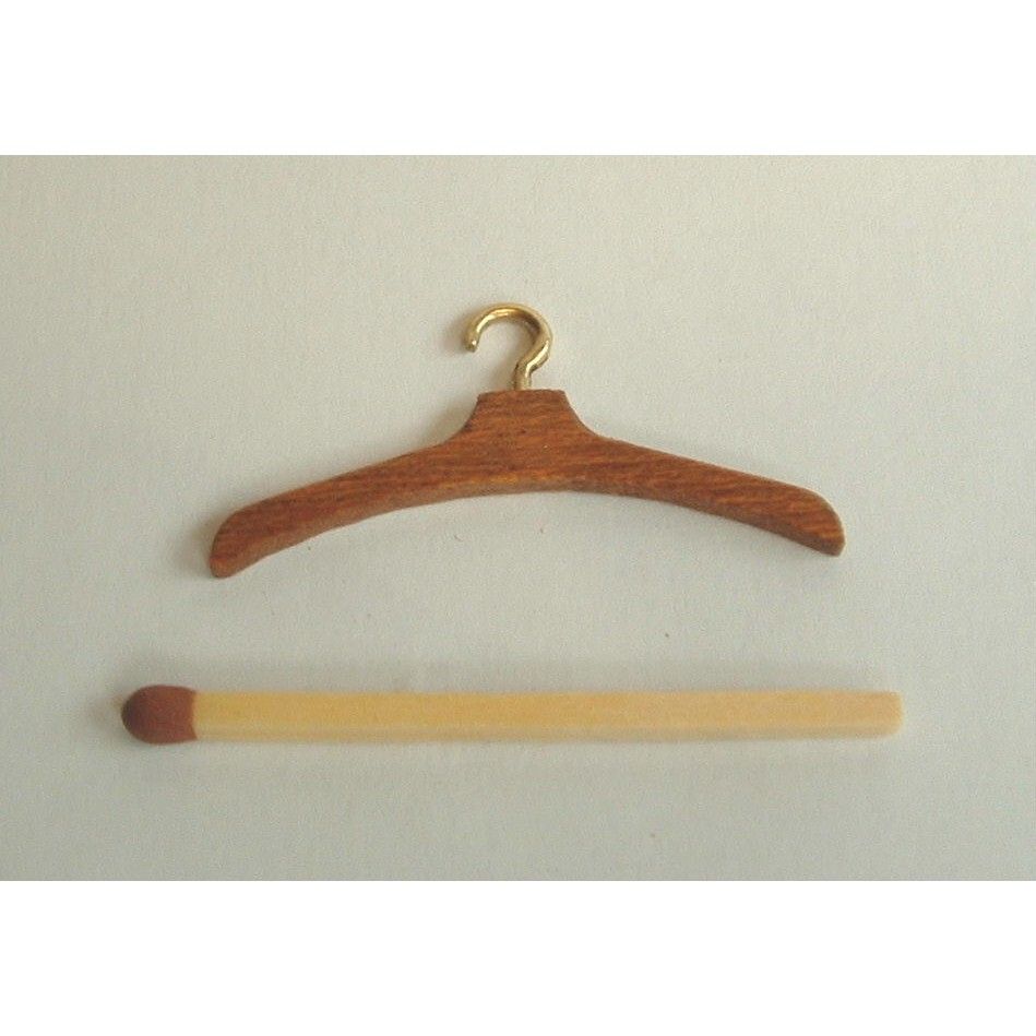 WOODEN COAT HANGER BY MCQUEENIE