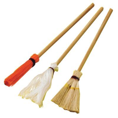 MOP AND 2 BROOMS