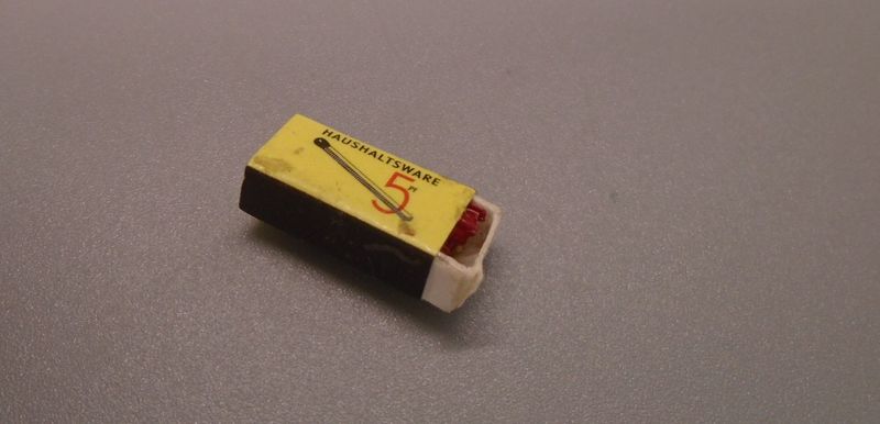 OPEN BOX OF MATCHES