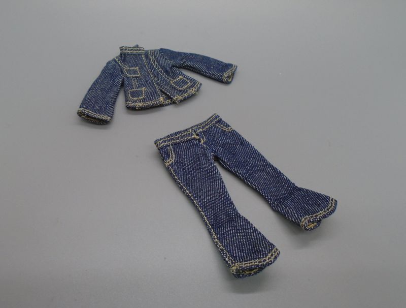 DENIM JACKET AND JEANS