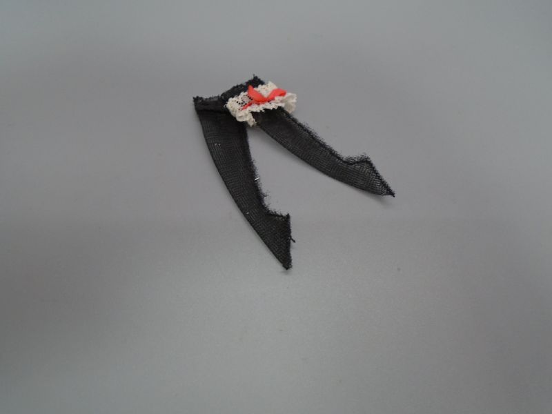 BLACK STOCKINGS AND GARTER