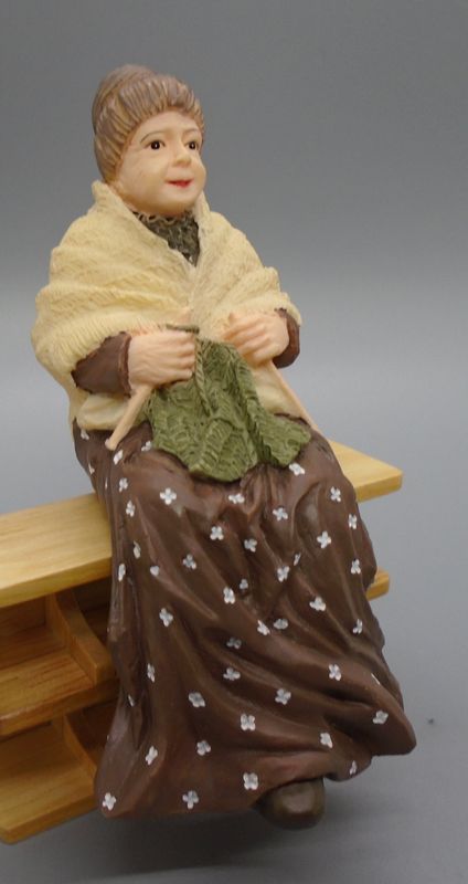 GRANDMA KNITTING