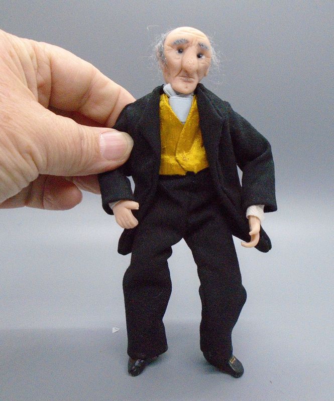 OLD BUTLER WITH CROOKED NOSE