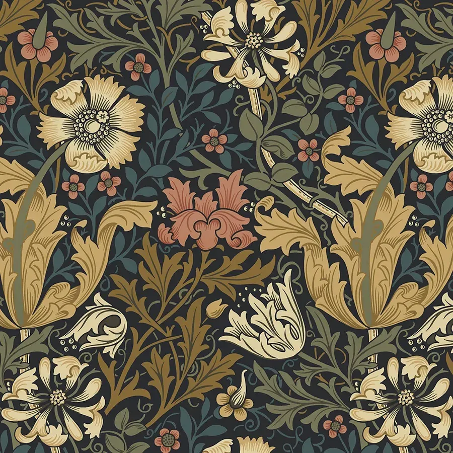WILLIAM MORRIS COMPTON WALLPAPER
