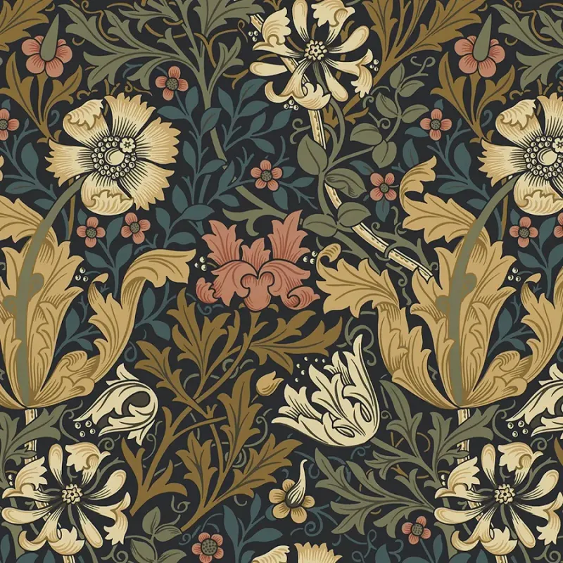 WILLIAM MORRIS COMPTON WALLPAPER