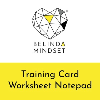 Training Card Worksheet Notepad