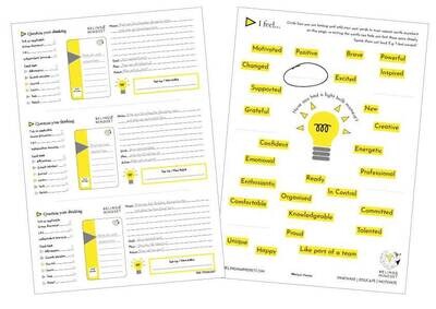 Training Cards Worksheet A4