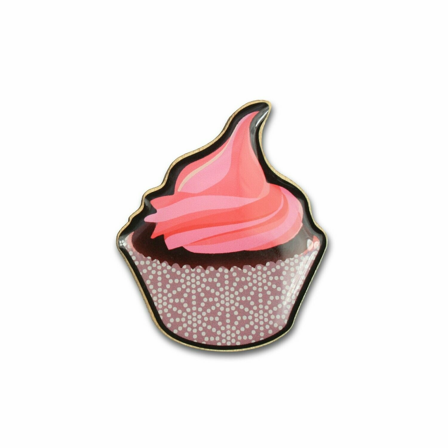 Woodpin Cupcake