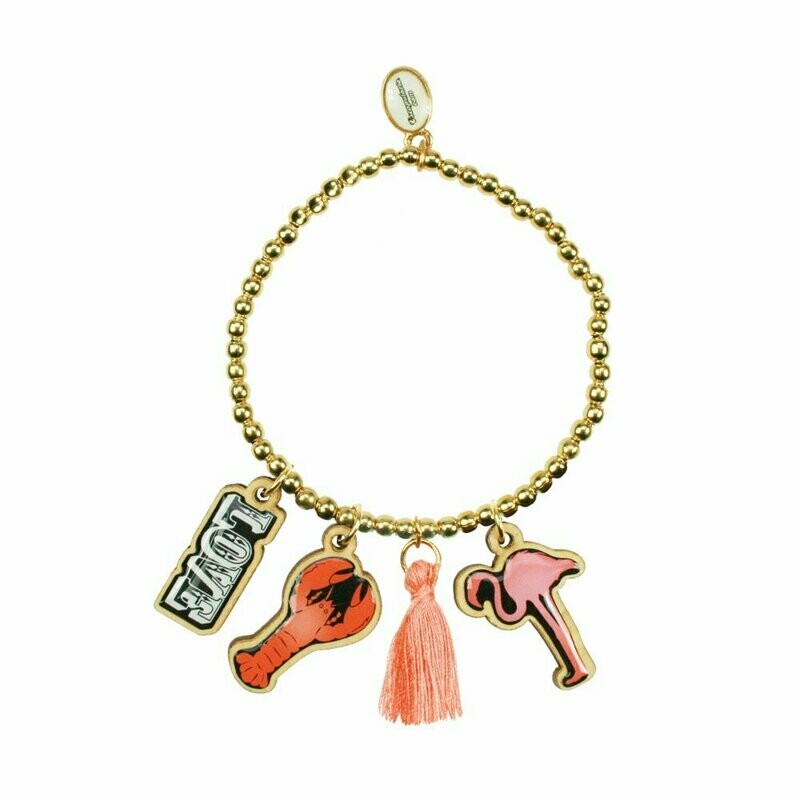 Woodpin Mixarmband Lobster Woodpin Mixarmband Lobster