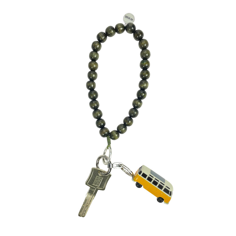 Schlüsselkette Olive