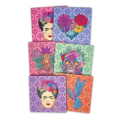 ​Frida Kahlo Untersetzer 6er Set