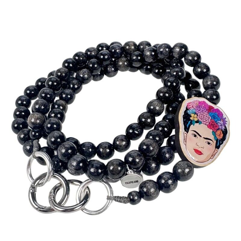 Frida Kahlo Handykette Anthrazit Frida Kahlo Handykette Anthrazit