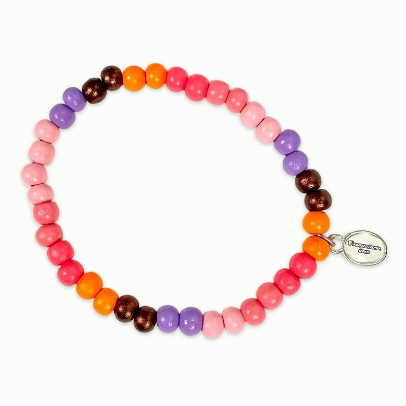 Holzperlenarmband Fairy