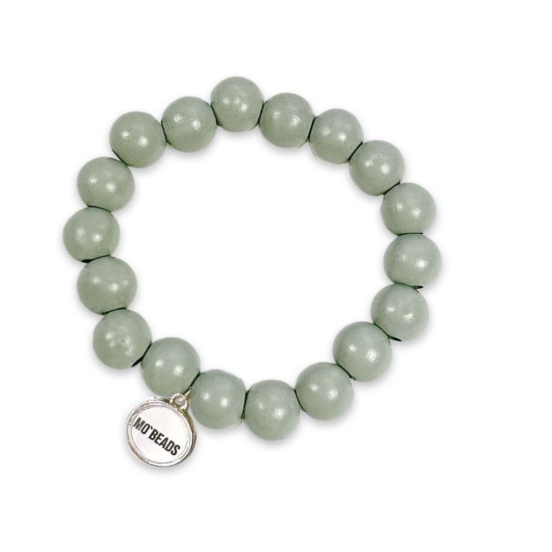 MO`BEADS Armband Lightgrey