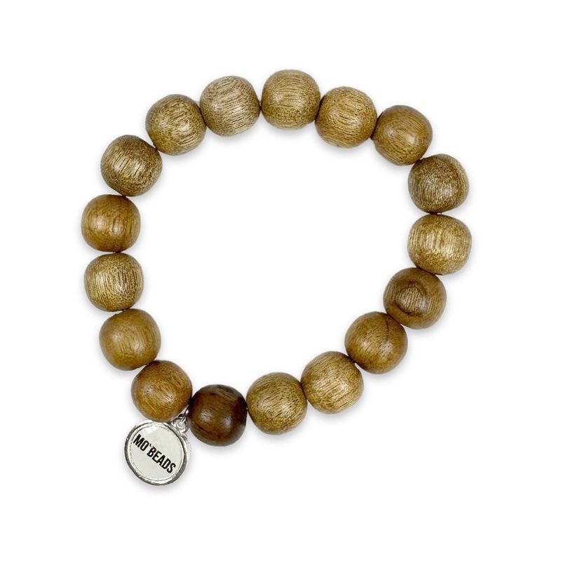 MO`BEADS Armband Natur Dunkel MO`BEADS Armband Natur Dunkel