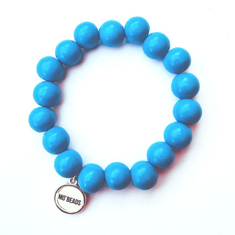 MO`BEADS Armband Jeansblau MO`BEADS Armband Jeansblau