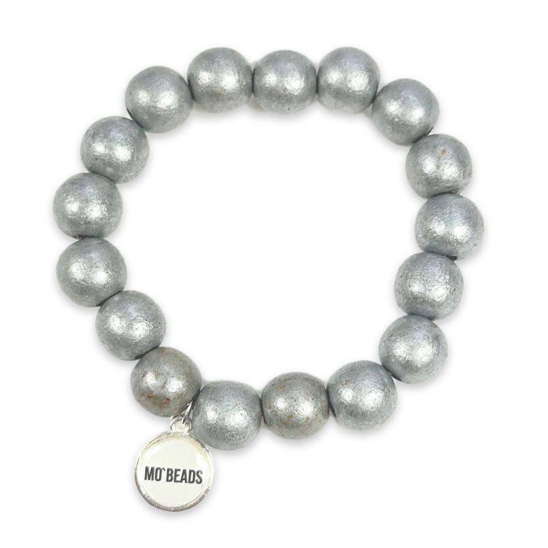 MO`BEADS Armband Silber