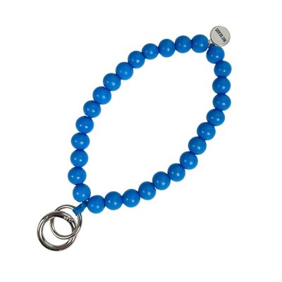 Schlüsselkette Jeansblau