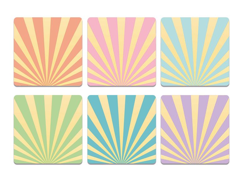 Untersetzer 6er Set Stripes Untersetzer 6er Set Stripes